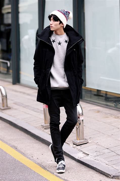 Korean Winter Outfit Men